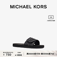 MICHAEL KORS 迈克·科尔斯 奥莱 Palmer 女士老花平底凉鞋拖鞋