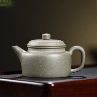 jiyang 吉羊 宜兴紫砂壶纯手工茶壶紫砂茶具 原矿青段泥剑流德钟壶160ml
