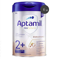 Aptamil 爱他美 德国白金版婴幼儿配方奶粉 2+段 800g*6罐装