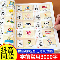 幼儿识字大全3000字学前启蒙认字神器