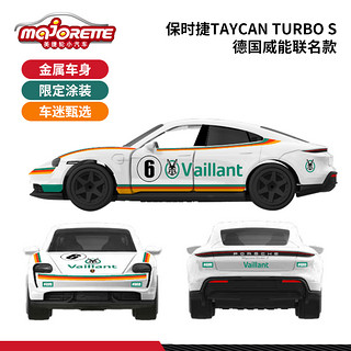 mimiworld 美捷轮限量保时捷Taycan turbo S跑赛车威能车模22年新款