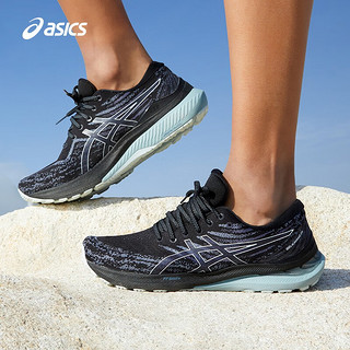 亚瑟士ASICS男鞋跑步鞋稳定支撑运动鞋跑鞋 GEL-KAYANO 29【YS】 黑色/蓝色 47