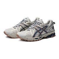 ASICS 亚瑟士 女鞋舒适透气运动鞋越野跑鞋稳定耐磨跑步鞋 GEL-KAHANA 8 浅灰色 37