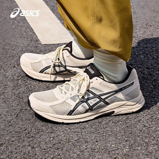 亚瑟士ASICS网面跑鞋百搭男鞋缓震运动鞋透气跑步鞋 GEL-CONTEND 4 灰色/灰色 42
