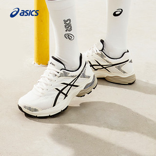 亚瑟士ASICS女鞋跑步鞋耐磨透气网面跑鞋运动鞋缓震回弹 GEL-FLUX 4 桦木色/黑色 39.5