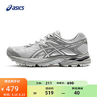 ASICS 亚瑟士 跑步鞋女鞋缓震透气运动鞋舒适回弹耐磨跑鞋 GEL-FLUX 4 灰色 38