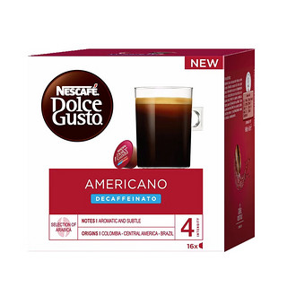 胶囊咖啡 Dolce Gusto黑咖啡花式意式咖啡胶囊 低咖啡因美式咖啡(24年6月到期