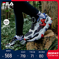 FILA 斐乐 儿童童鞋BOA运动鞋2024春季新款中大童男女童虎爪综训鞋