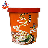 麻六记 酸辣粉256g*4桶装红薯粉冲泡方便速食粉丝米线懒人食品夜宵