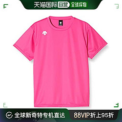 DESCENTE 迪桑特 运动短袖T恤DMC-5801B中性 粉色 SS码