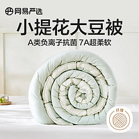 YANXUAN 网易严选 小提花A类10%大豆纤维被 四季被2790g 220*240cm绿色 绿色-四季被