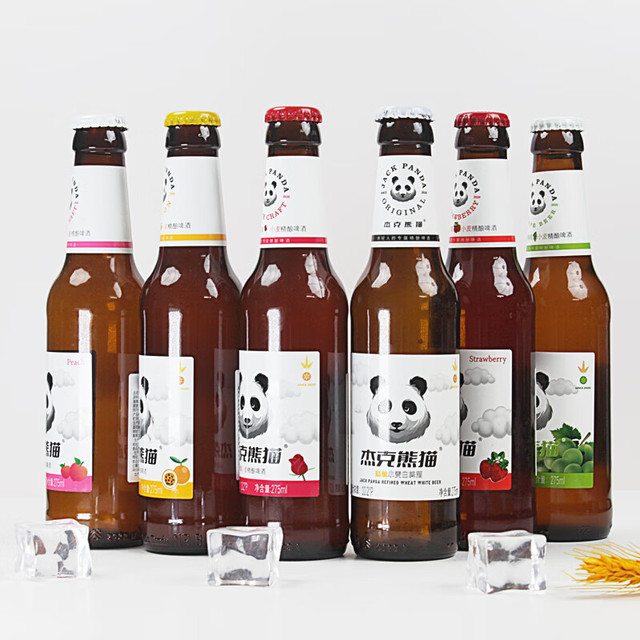 Jack Panda/杰克熊猫果味小麦精酿啤酒瓶装275mL 【报价价格评测怎么样
