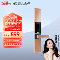 德施曼 E180 指纹识别智能门锁 高端黑 2.0版