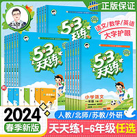 《2024新版53天天练》（1-6年级）（人教 北师 苏教版）