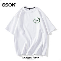 GSON 男士纯棉短袖t恤  （需拍四件）