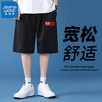 真维斯JSWJEANS美式短裤男夏季篮球五分中裤中青少年大码潮牌裤子