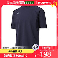 DESCENTE 迪桑特 青年高领半袖棒球队服150cm蓝色JSTD-720