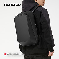 BEABORN 探迹者 TAJEZZO/探迹者C1黑方双肩背包多功能防水机甲商务通勤16寸电脑包