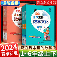 2024春新版 藏在课本里的数学文化小学生一二三四五六年级下册123456传统同步练习专项练习读本奇妙的数学趣味阅读小丛书