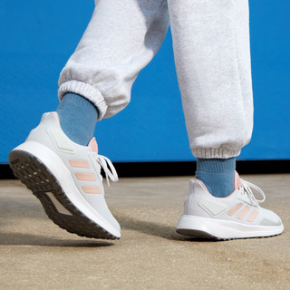 adidas DURAMO 9 轻盈疾速 白色 40.5(250mm) 女子跑步鞋