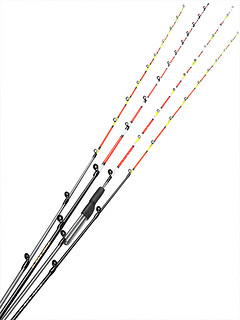 捷鸟钓竿稍桥筏竿稍筏竿竿稍全钛纳米夜光玻纤伐竿阀杆桥钓竿稍 玻纤梢1号特硬10g30g