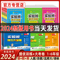 《实验班提优训练》（2024版，年级/科目/版本任选）