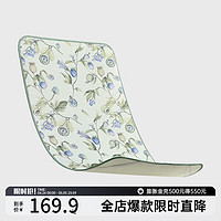 嫚熙(EMXEE)婴儿冰丝苎麻凉席儿童宝宝幼儿园午睡凉席(不含枕头) 夏日风铃 140×70(cm)