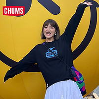 CHUMS 洽洽鸟 潮流户外运动休闲T恤男女同款印花长袖卫衣CH01-2274