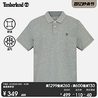 Timberland 官方男装短袖POLO衫24春新款户外休闲透气|A63YQ