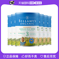 BELLAMY'S 贝拉米 婴幼儿配方奶粉 3段 900g*6罐