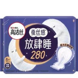 88VIP：kotex 高洁丝 夜用蚕丝感放肆睡 8片×8包