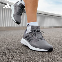 adidas RUNFALCON 2.0随心畅跑网面跑步运动鞋男子阿迪达斯 灰色/黑色 40(245mm)
