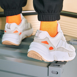 adidas ZX 22 BOOST经典舒适跑步运动鞋男女阿迪达斯三叶草 白/浅灰/橘 42.5(265mm)