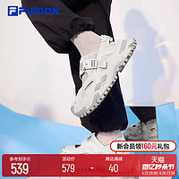 FILA 斐乐 FUSION斐乐女鞋硬糖老爹凉鞋2024夏季新款休闲厚底鞋运动鞋