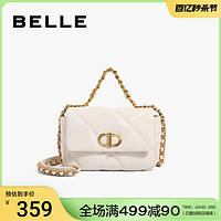 BeLLE 百丽 包包女新款时尚链条高级质感小香风通勤斜挎包手提包X6341CX2