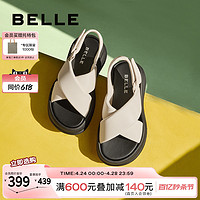 BeLLE 百丽 运动舒适凉鞋女款2024夏季新款鞋子厚底可外穿凉鞋B1850BL4