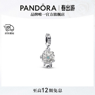 PANDORA 潘多拉 雪景球吊饰银色雪花 雪景球吊饰 均码