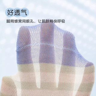 尼多熊 niduo bear2024宝宝袜子春夏薄款棉袜婴儿无骨袜透气网眼袜儿童中筒袜 S4027 三双装 中筒 6-12个月（适合脚长9-11cm）