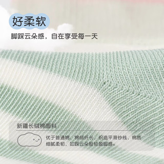 尼多熊 niduo bear2024宝宝袜子春夏薄款棉袜婴儿无骨袜透气网眼袜儿童中筒袜 S4027 三双装 中筒 6-12个月（适合脚长9-11cm）