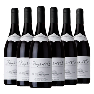 Pays d'OC 干红葡萄酒 2022年 750ml*6瓶 六支原箱