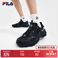 FILA 斐乐 官方男鞋老爹鞋运动鞋2024夏季新款猫爪鞋5代休闲鞋透气