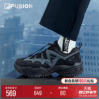 FILA 斐乐 FUSION斐乐男鞋老爹鞋齿岩鞋2024春季新款休闲鞋户外运动鞋