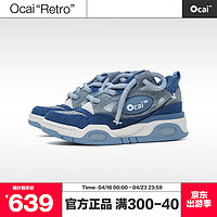 OcaiOcai RETRO 丹宁蓝面包鞋复古厚底 丹宁蓝 45