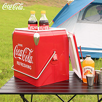 Fanta 芬达 可口可乐（Coca-Cola）车载户外保温箱13L长效保温箱冷藏箱户露营保鲜箱 便携外卖钓鱼箱