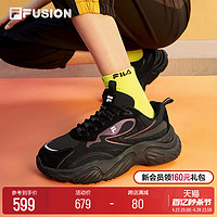 FILA 斐乐 FUSION斐乐潮牌老爹鞋女鞋运动鞋反光男鞋海螺鞋时尚跑步鞋