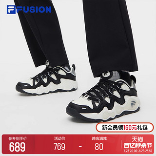 FILA 斐乐 FUSION斐乐官方女鞋篮球鞋融裂鞋运动鞋