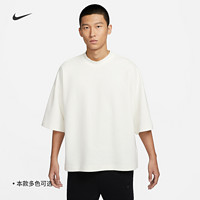 NIKE 耐克 官方TECH FLEECE男子OVERSIZE风短袖上衣夏季宽松FB8166