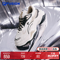 FILA 斐乐 FUSION斐乐官方硬糖2代女鞋老爹鞋运动鞋厚底鞋休闲鞋潮鞋