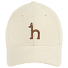 HAZZYS 哈吉斯 童装儿童帽子男女童棒球帽秋帽子时尚休闲百搭棒球帽 奶油色 056