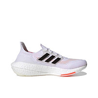 百亿补贴：adidas 阿迪达斯 Ultraboost 21跑步鞋女款白橙S23840  36.5码